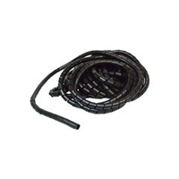 トラスコ中山 TRUSCO　スパイラルチューブ　10m　結束径Φ20．0～100．0　黒 TSP24BK