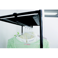 トレードワン 30694ｼﾝﾌﾟﾙﾊﾝｶﾞ-ﾗﾂｸ3ﾀﾞﾝ シンプルハンガーラック3段