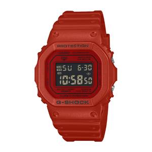 カシオ G-SHOCK レッド DW-5600RRB-4JF-イメージ1