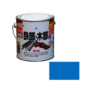 アサヒペン 油性鉄部木部用EX 0.7L 空色 FC487NS-イメージ1
