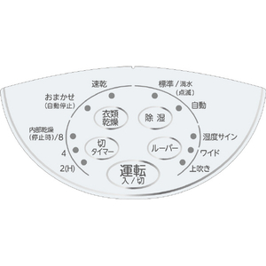 コロナ 衣類乾燥除湿機 Sシリーズ ホワイト CD-S6324(W)-イメージ2