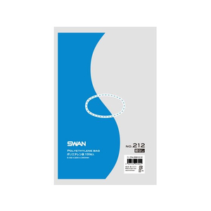 シモジマ スワン/ポリエチレン袋 No.212(230×340mm) 紐なし100枚×10袋 FCK2002-12065516158-イメージ1