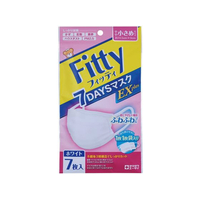 フィッティ7DAYSマスクEXプラス 小さめ 不織布マスク 7枚 FCG504L-25-6868-03