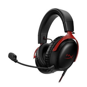 HyperX HyperX Cloud III ゲーミングヘッドセット ブラック/レッド 727A9AA-イメージ1