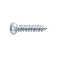 トラスコ中山 TRUSCO　ナベ頭タッピングねじ　三価白　M3X6　173本入 B707-0306