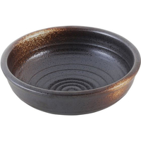 江部松商事 和食器コレクション 備前風 丸鉢 6寸 FC551LX-8180880