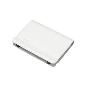 カシオ XD-SA用ブックカバータイプケース ホワイト XD-CC2605WE-イメージ1