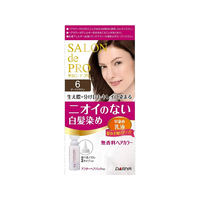 ダリヤ サロン ド プロ 無香料ヘアカラー 早染め乳液 白髪用 6 F823427