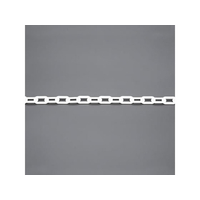 エスコ 2.0mm×10m プラスチックチェーン(白) FCJ963M-EA980A-11