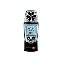 テストー ポケットラインベーン式風速計　TESTO410-2温湿度計付 TESTO-410-2