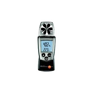 テストー ポケットラインベーン式風速計　TESTO410-2温湿度計付 TESTO-410-2-イメージ1