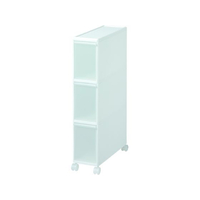 吉川国工業所 スリムストレージ トールストッカー ホワイト FC854SK