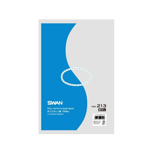 シモジマ スワン/ポリエチレン袋 No.213(260×380mm) 紐なし100枚×10袋 FCK2003-12065516159-イメージ1