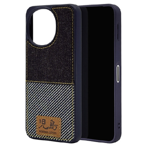 ラスタバナナ AQUOS SENSE10/9用 デニムケース 児島ジーンズ インディゴヒッコリー 9294AS10HPJKO-イメージ1