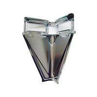 新考社 オールステンレス Vカッター L S-0085 FC037LX-8055200