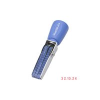 シヤチハタ 欧文日付6号3連 ゴシック体 F827781-NFD-36G