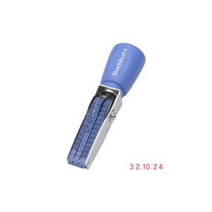 シヤチハタ 欧文日付6号3連 ゴシック体 F827781-NFD-36G-イメージ1