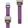 UAG UAG製 Apple Watch 49/46/45/44用 CIVILIAN ディープパープル / アクア UAG-AWLC-DP