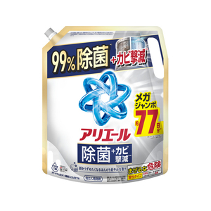 Ｐ＆Ｇ アリエール 液体 除菌+カビ撃減 洗濯洗剤 つめかえ用 1950g FCK097D-イメージ1