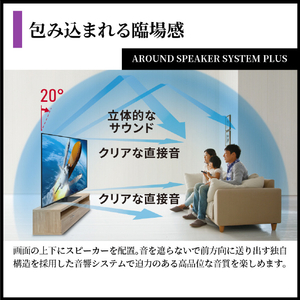 シャープ 55V型4Kチューナー内蔵4K対応有機ELテレビ AQUOS QD-OLED 4T-C55HS1-イメージ6