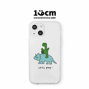 168cm iPhone 14/13用ソフトクリアケース Lets play 16823825I14-イメージ2