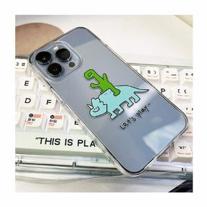 168cm iPhone 14/13用ソフトクリアケース Lets play 16823825I14-イメージ9