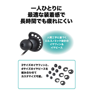 オーディオテクニカ USBインナーイヤーヘッドセット ATH-202USB-イメージ7