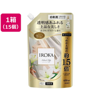 KAO IROKA ネイキッドリリー スパウト 650mL×15個 FC800SS