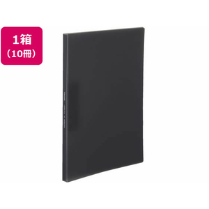 コクヨ レバーファイル[Glassele]Z式 A4タテ とじ12mm 黒 10冊 FCC1273-ﾌ-GL320D-イメージ1