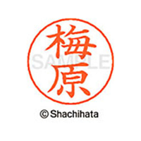 シヤチハタ ネームペン用ネーム シルバー 既製 梅原 FC46169-X-GPS-0398