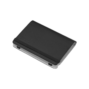 カシオ XD-SA用ブックカバータイプケース ブラック XD-CC2605BK-イメージ1