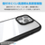 エレコム iPhone 16 Pro用TOUGH SLIM LITE ハイブリッドケース フレームカラー ブラック PM-A24CTSLFCBK-イメージ5