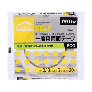 ニトムズ 一般用両面テープECO 幅5mm×20ｍ 1巻 FC358NU-JJ0004-イメージ1