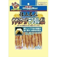 ドギーマンハヤシ 仕上名人 ササミロールデンタルガム 10本 ｻｻﾐﾛ-ﾙﾃﾞﾝﾀﾙｶﾞﾑ10P
