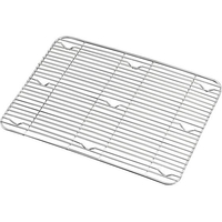 江部松商事 EBM/18-8 冷却・餃子バット用網 大 395×295×H11mm FC182KY-0101650