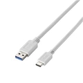 エレコム USB3．1ケーブル(A-TypeC) 1．0m ホワイト USB3APAC10WH