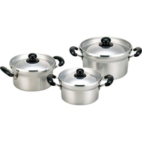 北陸アルミニウム アルミDX文化鍋 22cm (※目皿無) FCM6054-028003003