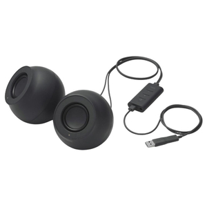 エレコム パソコン用2.0chスピーカー Stina ブラック SP-P10CUBBK エレコム パソコン用2.0chスピーカー Stina ブラック SP-P10CUBBK