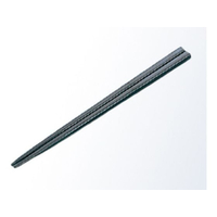 蝶プラ工業 金剛箸 19cm ブラック PPS製 FC771LX-8215300