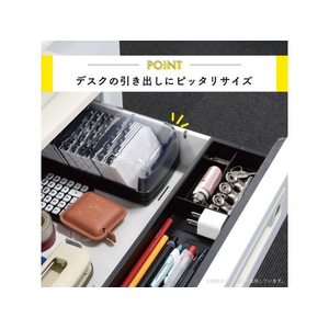 カール事務器 カードファイルケース ホワイト 600枚収容 FCE481U-CFC-001-W-イメージ8