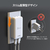 j5 create 65W GaN 2ポート スリムUSB PDフラッシュ充電器 ホワイト JUP2465-イメージ7