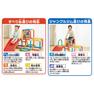 アガツマ アンパンマン うちの子天才 ジャングルパーク APｳﾁﾉｺﾃﾝｻｲｼﾞﾔﾝｸﾞﾙﾊﾟ-ｸN-イメージ5