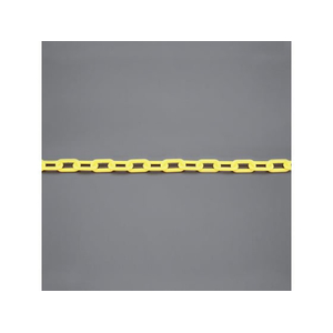エスコ 2.0mm×10m プラスチックチェーン(黄) FCJ964M-EA980A-12-イメージ1