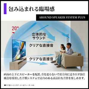 シャープ 65V型4Kチューナー内蔵4K対応有機ELテレビ AQUOS OLED 4T-C65HQ1-イメージ5