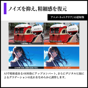 シャープ 65V型4Kチューナー内蔵4K対応有機ELテレビ AQUOS OLED 4T-C65HQ1-イメージ9