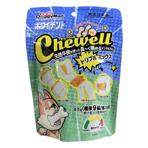 ドギーマンハヤシ ホワイデント Chewell トリプルミックス 85g CHEWELLﾄﾘﾌﾟﾙﾐﾂｸｽ-イメージ1