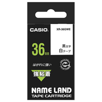 カシオ ネームランド用テープ(白テープ・36mm幅) XR-36GWE