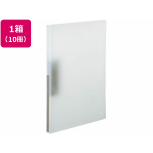 コクヨ レバーファイル[Glassele]Z式 A4タテ 12mm オフホワイト 10冊 FCC1275-ﾌ-GL320W-イメージ1
