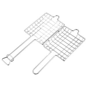 キャプテンスタッグ BBQ 合わせ焼き網 S UG2008ｱﾜｾﾔｷｱﾐS-イメージ1
