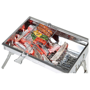 キャプテンスタッグ BBQ 合わせ焼き網 S UG2008ｱﾜｾﾔｷｱﾐS-イメージ2
